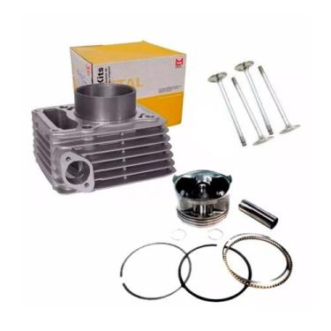 Imagem de Kit Cilindro Motor+válvulas CBX 250 Twister Tornado ATE 2008 - METAL L