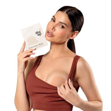 Imagem de Protetor de Seios de Silicone UltraFino Fita UP  Invisível, Reutilizáv