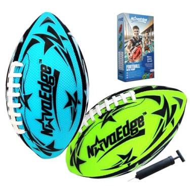 Imagem de NovaEdge Hydro Water Football Pacote com 2 – Futebol de piscina impermeável de 23,5 cm com cadarços duplos, bola leve para crianças, adolescentes e adultos