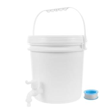 Imagem de Water Container with Faucet Outdoor Water Storage Jug for Camping Hydration Durable Bucket with Elegant Design Portable Water Tank for Travel and Emergencies