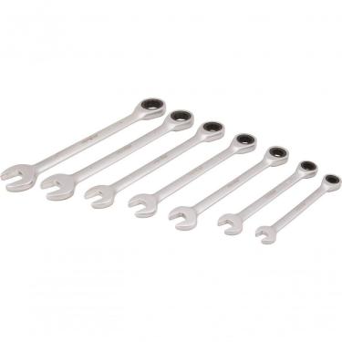 Imagem de Jogo Chave Combinada Com Catraca 8-19mm Vanád. Com 7 Pç Vonder