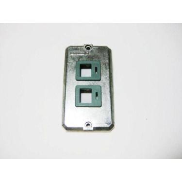 Imagem de kit 2 Tampa Para Condulete 56117/16 2rj45 3/4 - TRAMONTINA