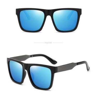 Imagem de Óculos De Sol Polarizado Masculino Square Uv 400 Varias Cores - OMG, A