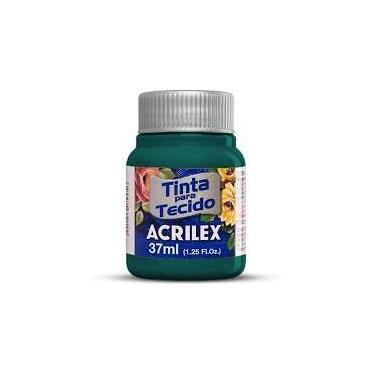 Imagem de Tinta de tecido Acrilex verde bandeira 511 37ml