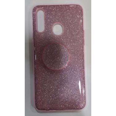 Imagem de Capa Capinha Galaxy a20s Glitter Brilhante Diversas Cores - sem, rosa
