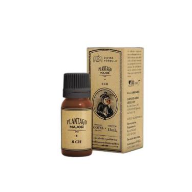Imagem de Plantago major 6 CH 15mL - Alívio de Odontalgias - Divina Formula