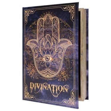 Imagem de Microkize Caixa de livro falsa decorativa para joias objetos de valor vintage decoração de casa presente seguro secreto para amantes de livros caixa grande