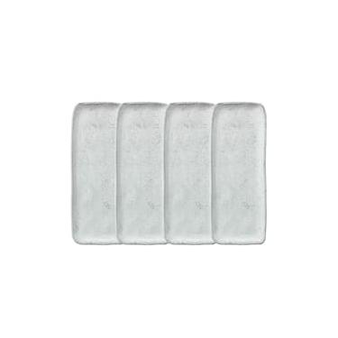 Imagem de Conjunto de Travessas Retangulares Médias Porto Brasil Orgânico Echo 33x13cm - 4 Peças