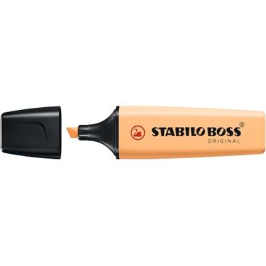 Imagem de Marca Texto – STABILO BOSS ORIGINAL Pastel – Caixa com 10 unidade – Laranja Palha