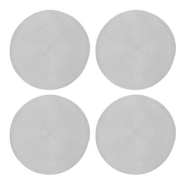 Imagem de Jogo Americano 4 Peças Alegro Prata - Casambiente Jgam027