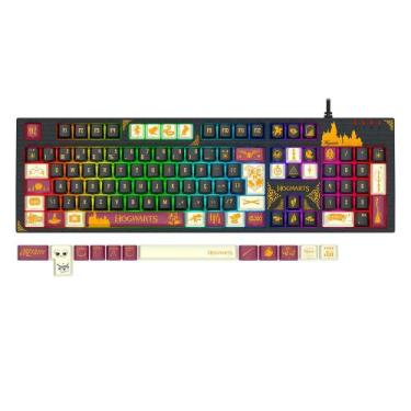 Imagem de Teclado Mecânico Gamer Redragon Harry Potter Amsa Hogwarts Special Edi
