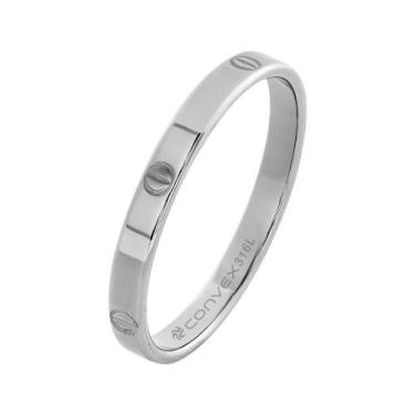Imagem de Aliança de Namoro Slim Simbol 2.95mm - Convex, 12