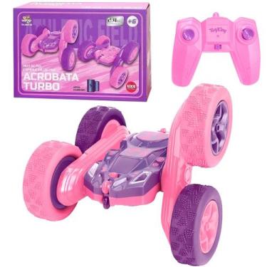 Imagem de Carrinho Radical Turbo 360º de Controle Remoto Bateria Recarregável Lu