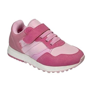 Imagem de Tênis Klin Walk Mini 216132 Rosa Claro/Rosa Chiclete