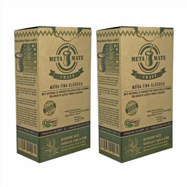 Imagem de Kit 2X: Mate Artesanal de Barbacuá Moída Orgânica Meta Mate 500g