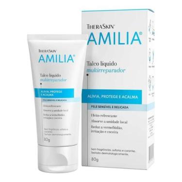 Imagem de Amilia Talco Líquido Theraskin  Talco Líquido Corporal 80g