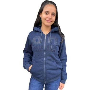 Imagem de Blusa Peluciada Moletom Frio Juvenil Menina Feminina Outono-Feminino