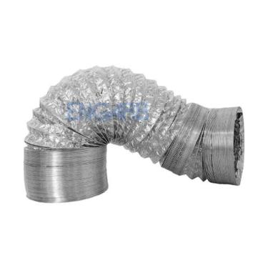 Imagem de Tubo Alumínio 40cm x 5 metros Exaustor Ar Industrial Estufa - Engarb