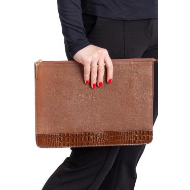 Imagem de Pasta envelope para notebook couro liso Eduarda