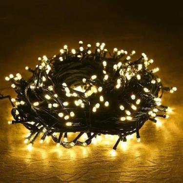 Imagem de Pisca Pisca Led Luz de Natal 100 Leds Com 8 funções 10 METROS 127v - G
