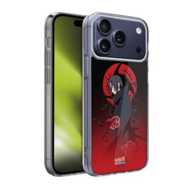 Imagem de Head Case Designs Capa de gel artística com personagem Naruto Shippuden Itachi Uchiha oficialmente licenciada [proteção de grau militar] compatível com Apple iPhone 17 Pro Max