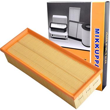 Imagem de MIKKUPPA Filtro de ar de motor premium KQ044, substituição para VW Jetta, Passat, GTI, CC, EOS, Audi A3, Q3, TT - Substituição 1K0129620D