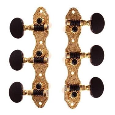 Imagem de Tarraxa Rozini Para Violão 6 Cordas Pino Grosso Dourado RA405GKPG.A2B
