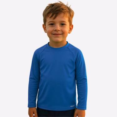 Imagem de Blusa Infantil Praia Piscina Natação Proteção Solar 1 Ao 10 - Jagar, A