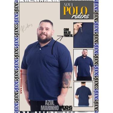 Imagem de Camisa Gola Polo Com Bolso Masculina Tecido Premium e Ótimo Acabamento
