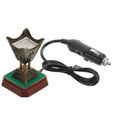Imagem de Queimador de incenso elétrico STOBAZA Arab Incense Holder Car Use