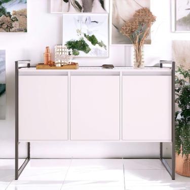 Imagem de Aparador Buffet Industrial Turquia Branco