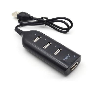 Imagem de Hub Usb Extensor De Portas Usb 2.0 4 Portas Adaptador Usb