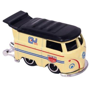 Imagem de Carrinho Volks K Kombi Miniatura Escala 1:64 Metal Castela