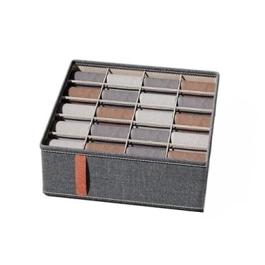 Imagem de Organizador Dobrável 24 Compartimentos Para Roupas Íntimas,Meias,Cuecas,Calcinhas(20 Divisórias)