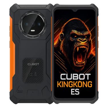 Imagem de Smartphone Celular Cubot KingKong ES, 128GB, 6GB RAM, Android 14, Tela 6,5 HD+, Câmera 48MP, Bateria 5000mAh, Dual SIM, PRETO