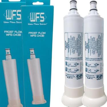 Imagem de Kit 2 Refil Filtro Compatível Purificador Água Consul CPB33 AB CIX07AX Tampa Branca