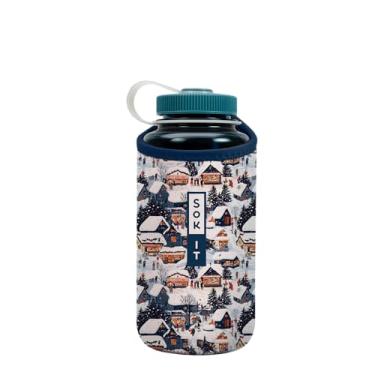 Imagem de Sok It BotlSok Capa de neoprene isolada para garrafa de água (alta temporada, serve para 946 ml de Nalgene)