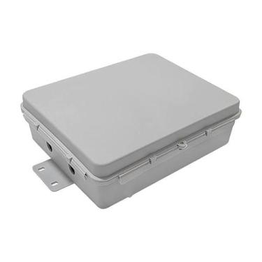 Imagem de Caixa Hermetica Multitoc Cinza Vedada 25X20X8 Completa - Gna, Cinza