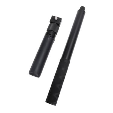 Imagem de lyrlody Bastão de Selfie Invisível de 120cm, Punho de Câmera para Fotografia de 360 ​​tempos, Poste Extensível de monopé Com tripé para X4 X3 X2 X RS