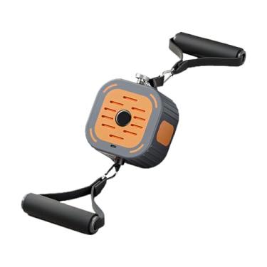 Imagem de Equipamento de Exercício Bomba Fitness com Faixa Ajustável Máquina Cabo para Braços Pernas Peito Treinamento Força Resistência Corporal Completo Alça Grip Confortável Design Movimento Estendido