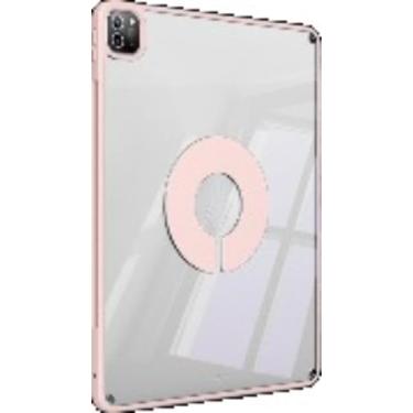 Imagem de Case para tablet Capa Magnética Removível para iPad 10/11(A16)11" – Couro Sintético Fino com Suporte da caneta(Ipad 10+pelicula de vidro,Rosa)