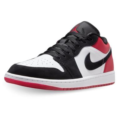 Imagem de Nike Tênis masculino Air Jordan 1 Low SE, Branco/vermelho universitário/preto, 41