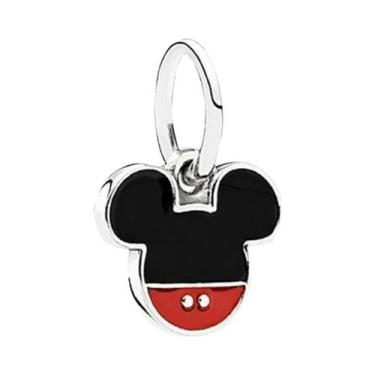 Imagem de Charm De Prata Esterlina 925 Da Disney Para Pulseira Mickey Minnie, Be