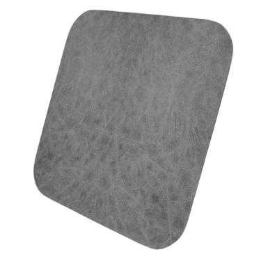 Imagem de HilBeliFU Tapete universal para aspirador de pó, tapete absorvente antiderrapante para aspirador de pó, protetor de chão de borracha para robôs varredores, 45 x 45 cm