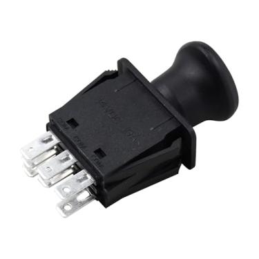 Imagem de Quueparts Interruptor PTO 925-04174A 725-04174 6201-344 compatível com Cub Cadet RZT50 RZT54 RZT42 MTD Delta Toro para Troy-Bilt Big Red Horse Mustang Colt RZT, 10 AMP Upgrade Blade Clutch PTO Switch