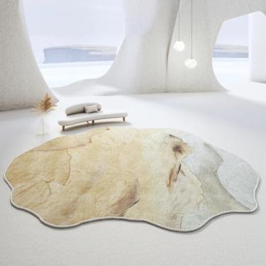 Imagem de Tapete de decoração de quarto de luxo, carpete grande para sala de estar, lavável, macio, antiderrapante (200x300 cm/F)