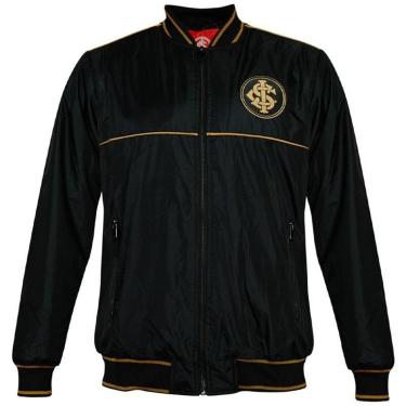 Imagem de Jaqueta Internacional Bomber Golden Sci Preta Masculina-Masculino