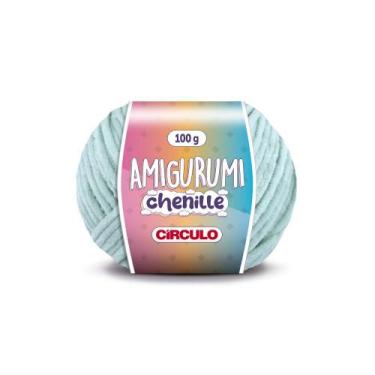 Imagem de Linha Amigurumi Chenille C/110m - Circulo, 2204 VERDE CANDY