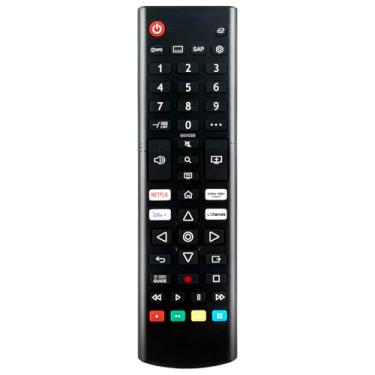 Imagem de AKB76037601 Controle remoto substituído compatível com LG TV 50UP8000PUA 43UP7000PUA 65UP7000PUA 43UP7560AUD 50UP7100ZUF 43UP8000PUA 55UP8000PUA 60UP8000PUA 65UP8000PUA 65UP8000PUA 8000PU. A