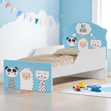 Imagem de Cama Infantil Tick Best Friends Com Colchão